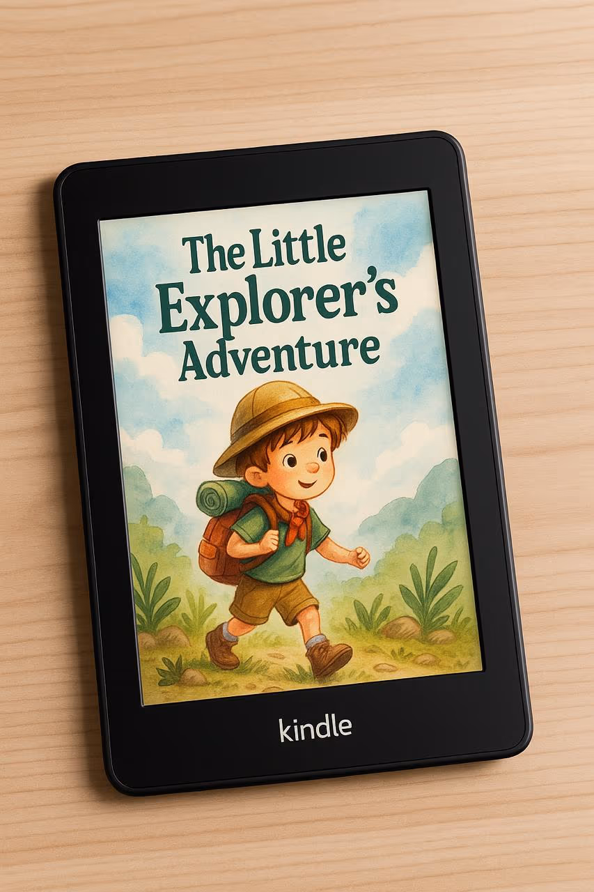 Kindle layout mockup
