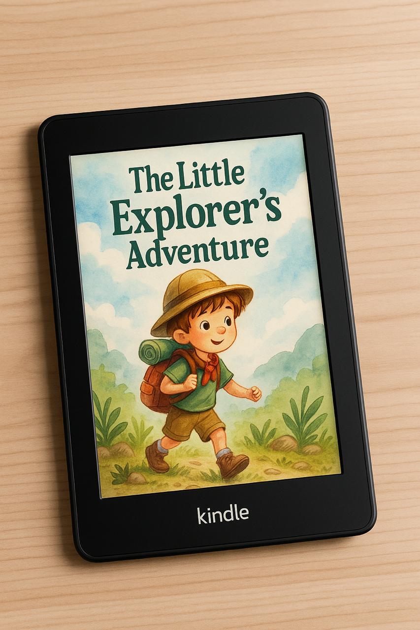 Kindle layout mockup