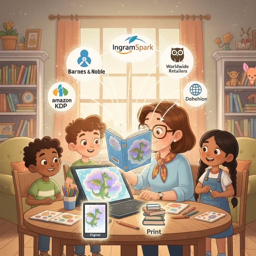 Illustration for Layout, Formatting & Publishing